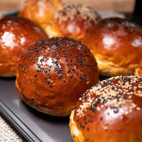 ব্রিওশ বান / Brioche Buns (4 pcs)