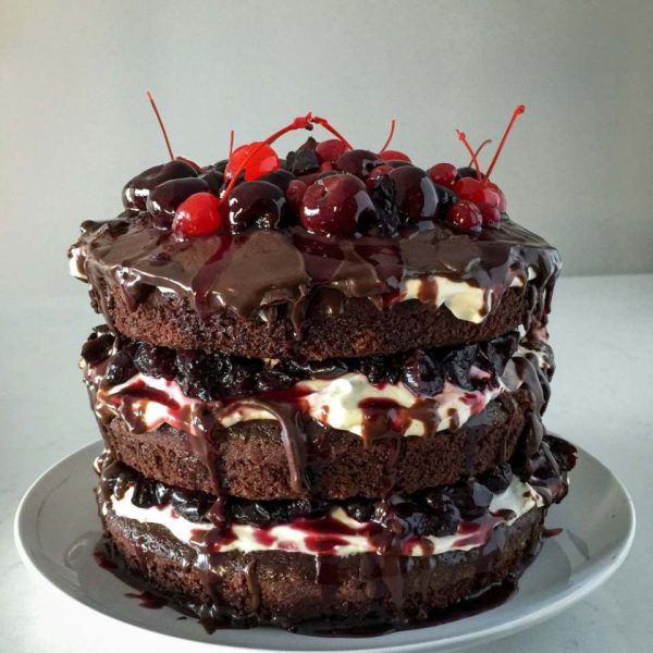 ব্ল্যাক ফরেস্ট কেক / Black Forest Cake